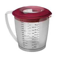 Westmark 3105 Mix en Maatbeker met rood deksel